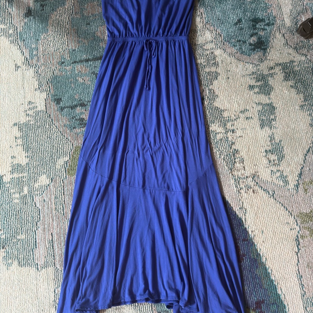 Rolla Coster Strapless Royal Blue Dress